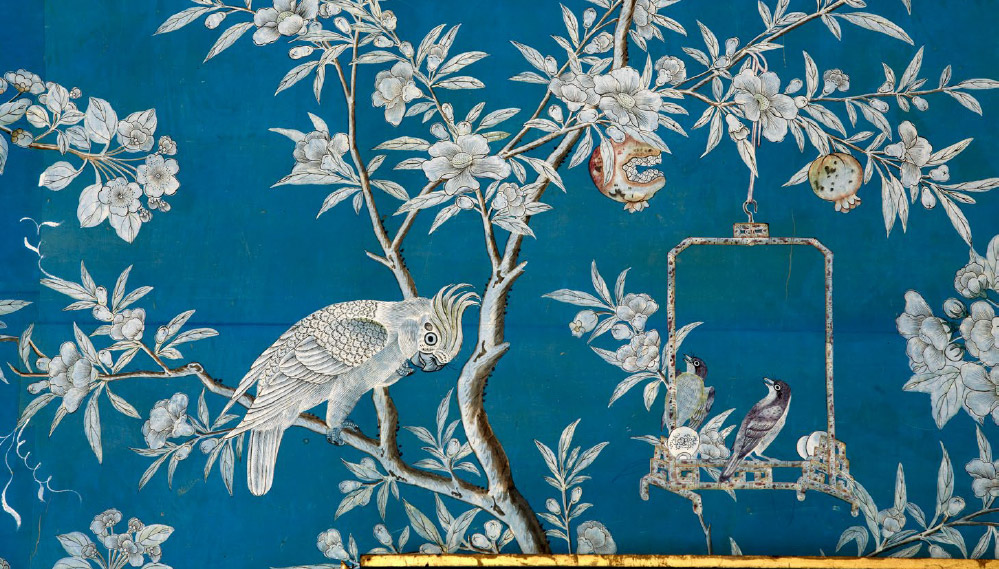 de Gournay Houghton Wallpaper