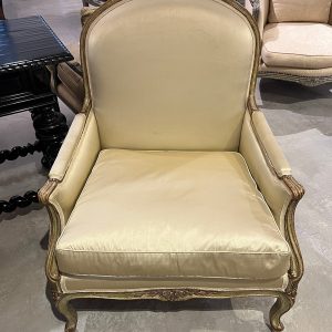Minton-Spidell French Louis Club Chair
